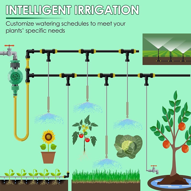 Temporizador para Irrigação de Jardim