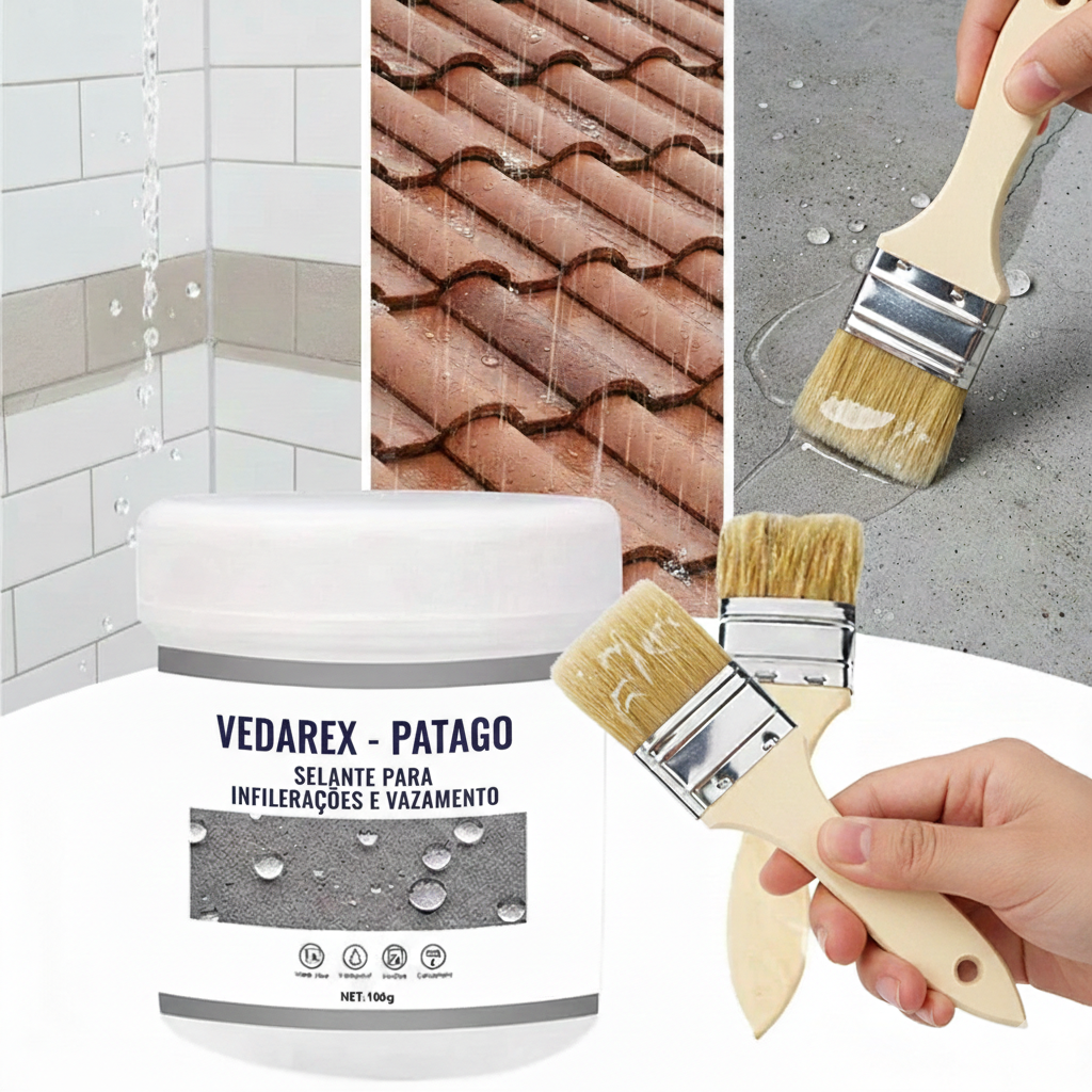 Selante Para Infiltrações e Vazamentos VedaRex