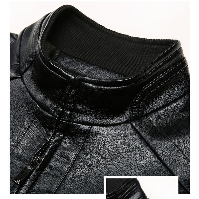 Jaqueta de Couro Masculina Premium Michigan Luxe - Patago