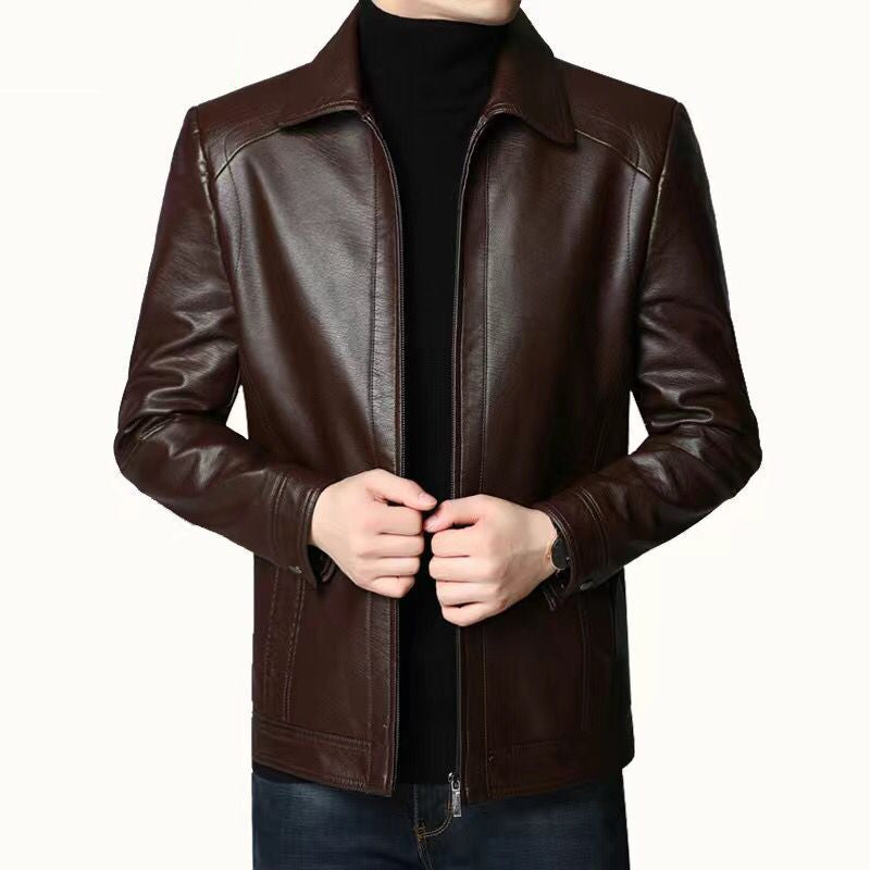 Jaqueta de Couro Masculina Premium Michigan Luxe - Patago