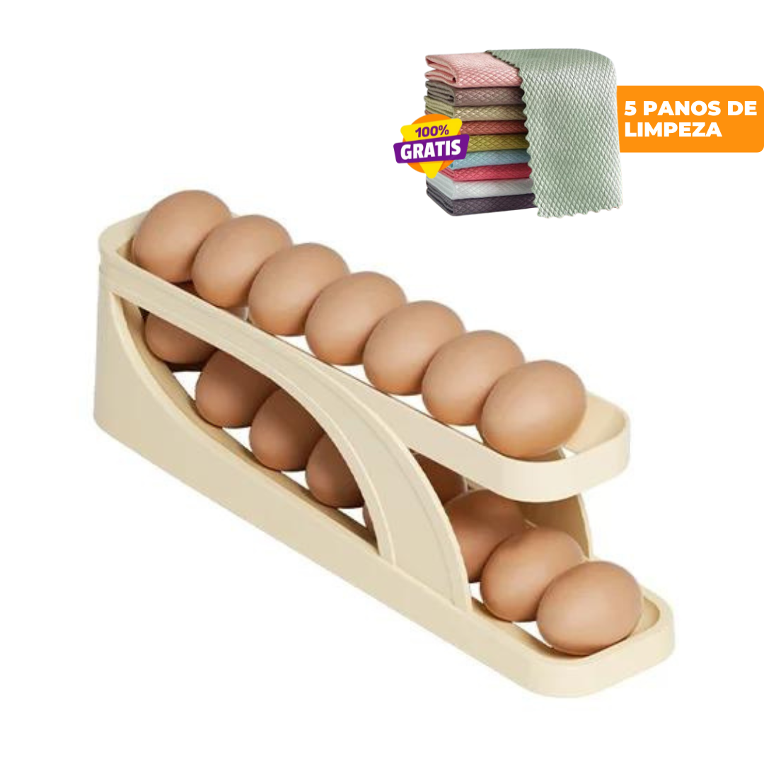 Organizador de Ovos com Rolagem Automática EggMax - Patago
