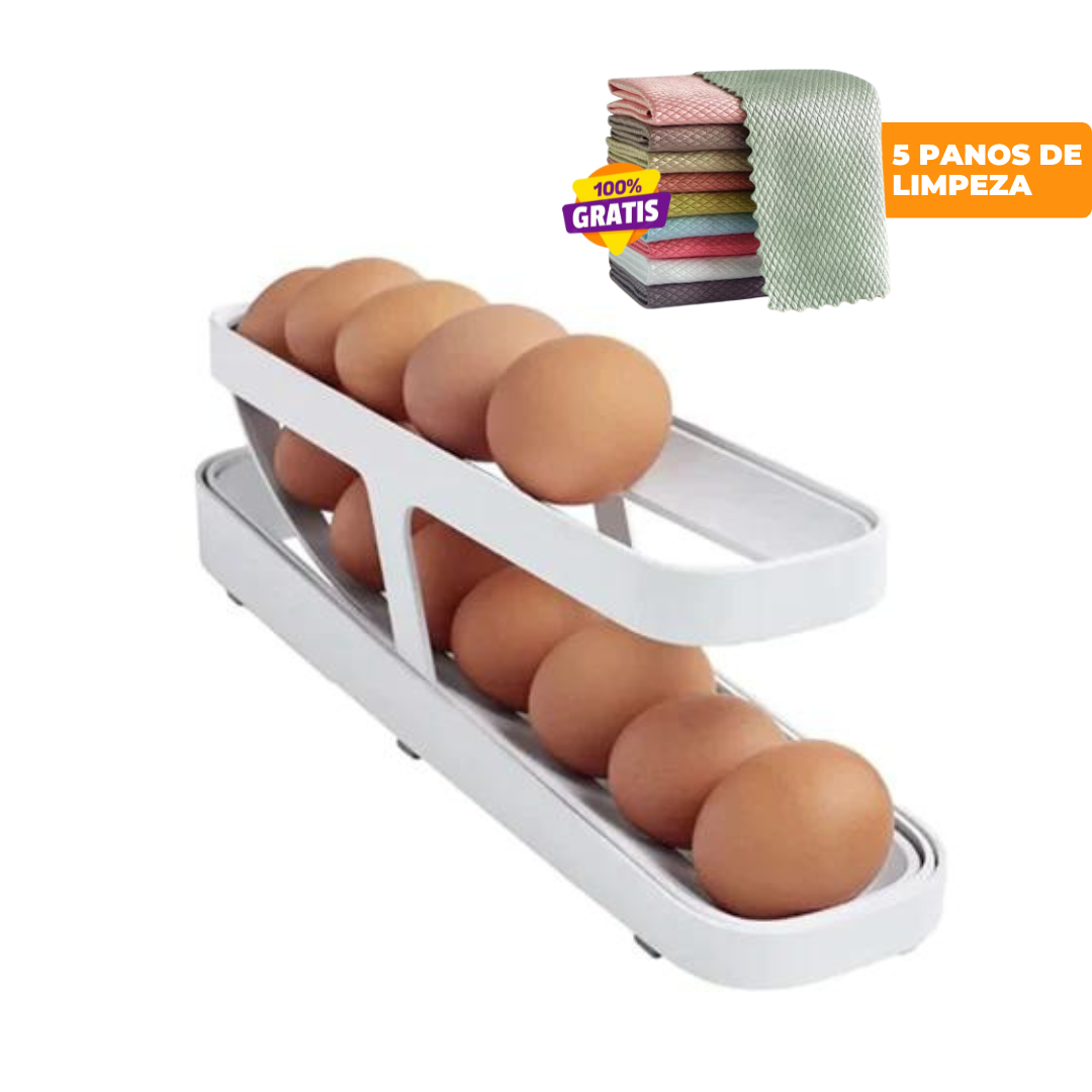 Organizador de Ovos com Rolagem Automática EggMax - Patago