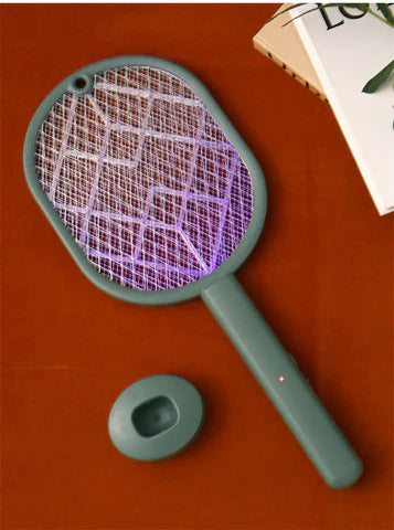 Raquete Elétrica Anti Mosquito com Led Ultravioleta - Patago