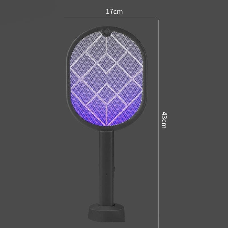 Raquete Elétrica Anti Mosquito com Led Ultravioleta - Patago