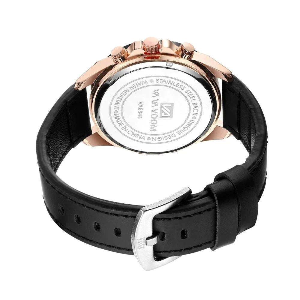VortexSteel™ Relógio Masculino Sport Quartz 46mm