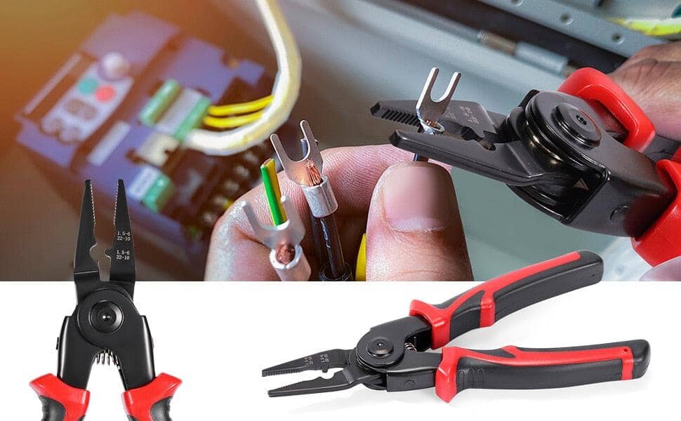 Alicate 5 em 1 em Aço - 5 Diferentes Pontas Para Todas as Tarefas Necessárias no Dia a Dia!   - Patago