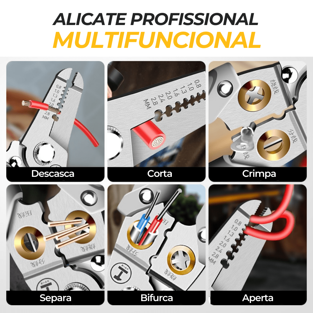 Alicate Multifuncional Profissional - Patago