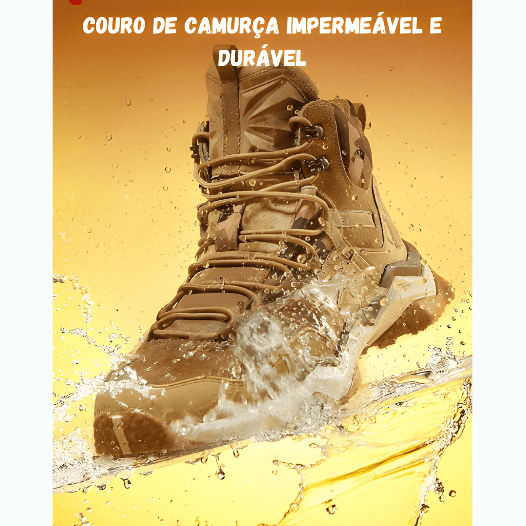 Botas de Trekking Couro Impermeável - Adventure - Patago