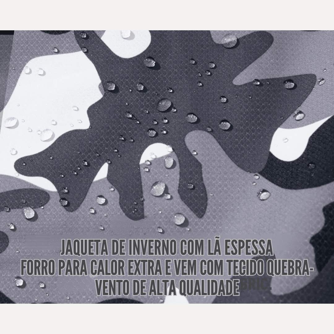 Casaco Montanha Outdoor Forrado Impermeável - TACVASEN - Patago
