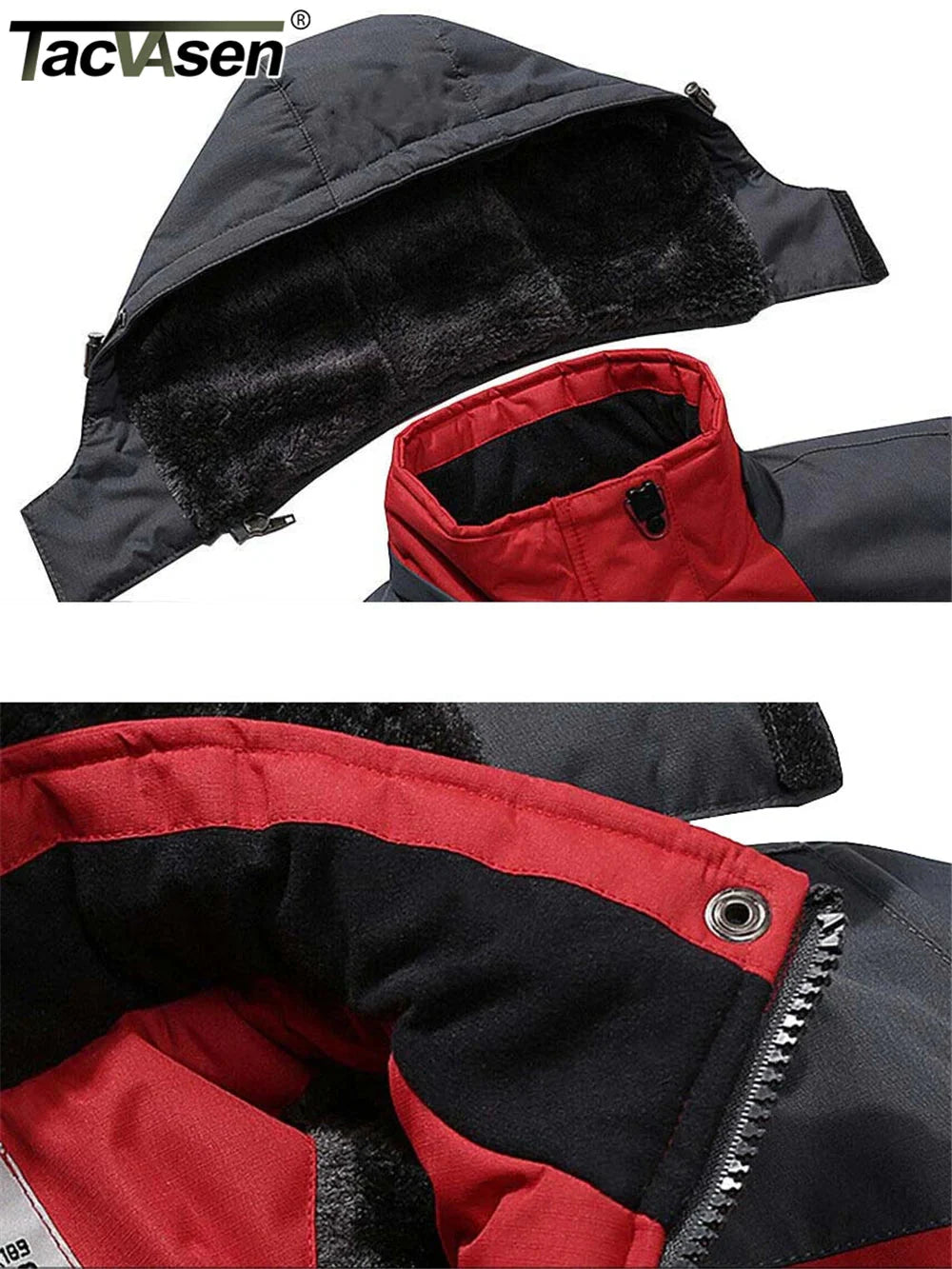 Casaco Montanha Outdoor Forrado Impermeável - TACVASEN - Patago