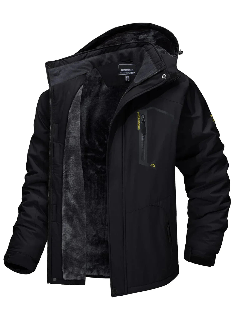 Casaco Montanha Outdoor Forrado Impermeável - TACVASEN - Patago