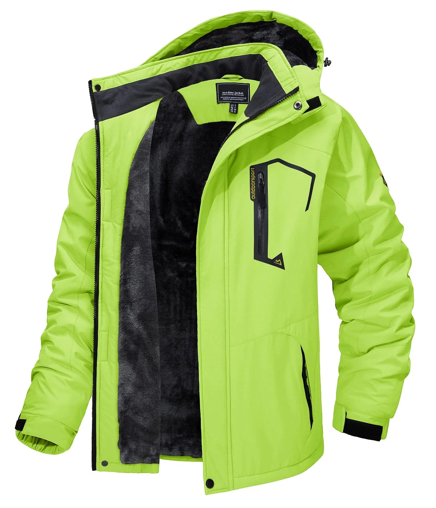 Casaco Montanha Outdoor Forrado Impermeável - TACVASEN - Patago
