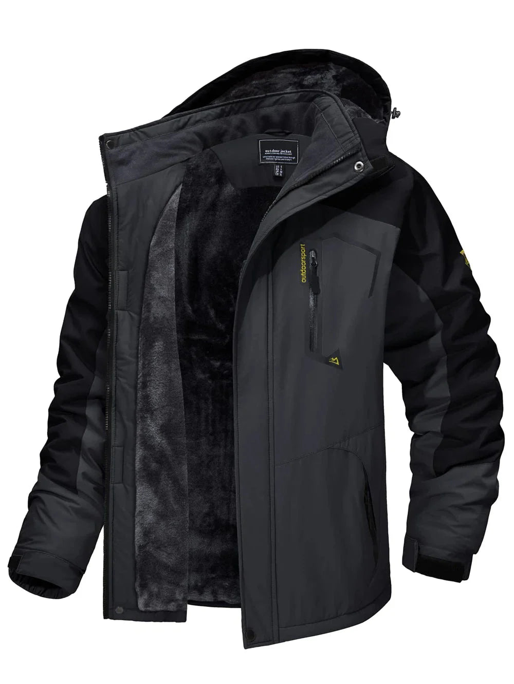 Casaco Montanha Outdoor Forrado Impermeável - TACVASEN - Patago