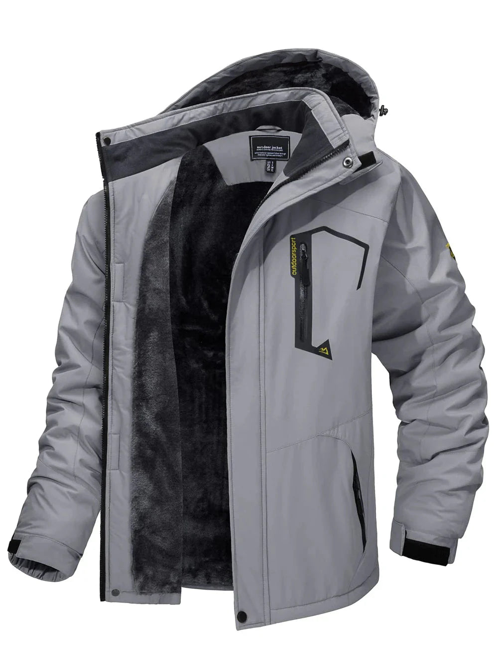 Casaco Montanha Outdoor Forrado Impermeável - TACVASEN - Patago