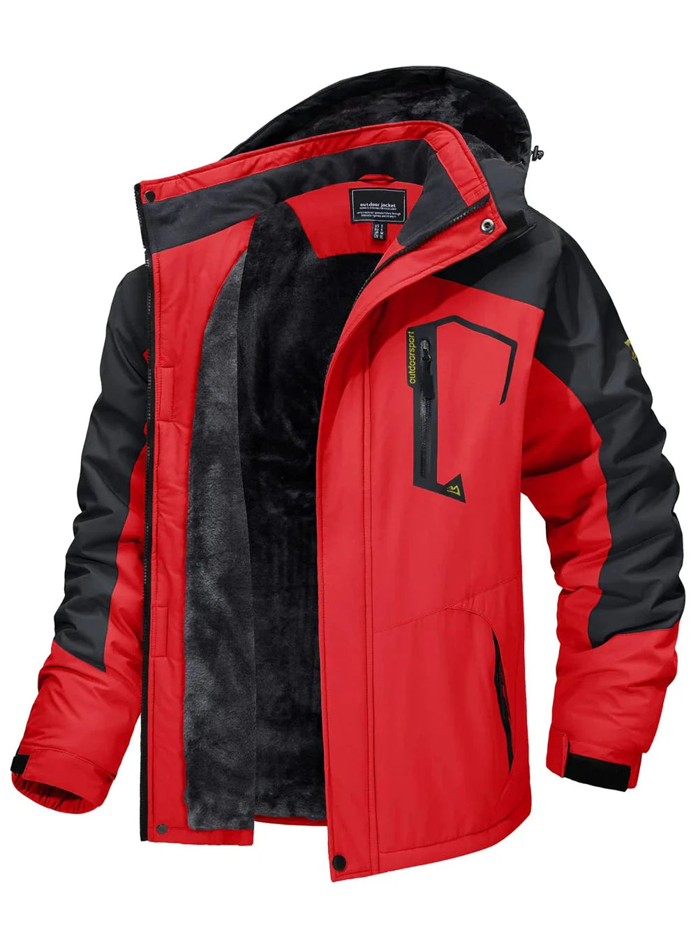 Casaco Montanha Outdoor Forrado Impermeável - TACVASEN - Patago
