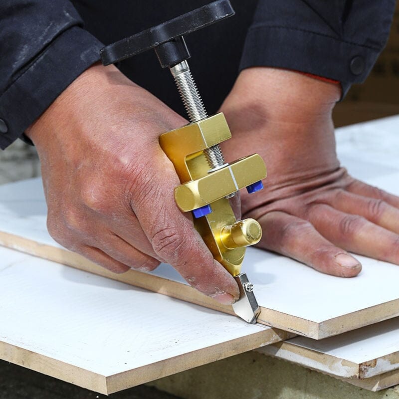 Cortador e Riscador Porcelanato Piso e Vidro - Multifuncional Manual Portátil - Patago