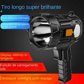 Lanterna Multifuncional de Led 5.400.000 lumens + Tripé de Brinde - Patago