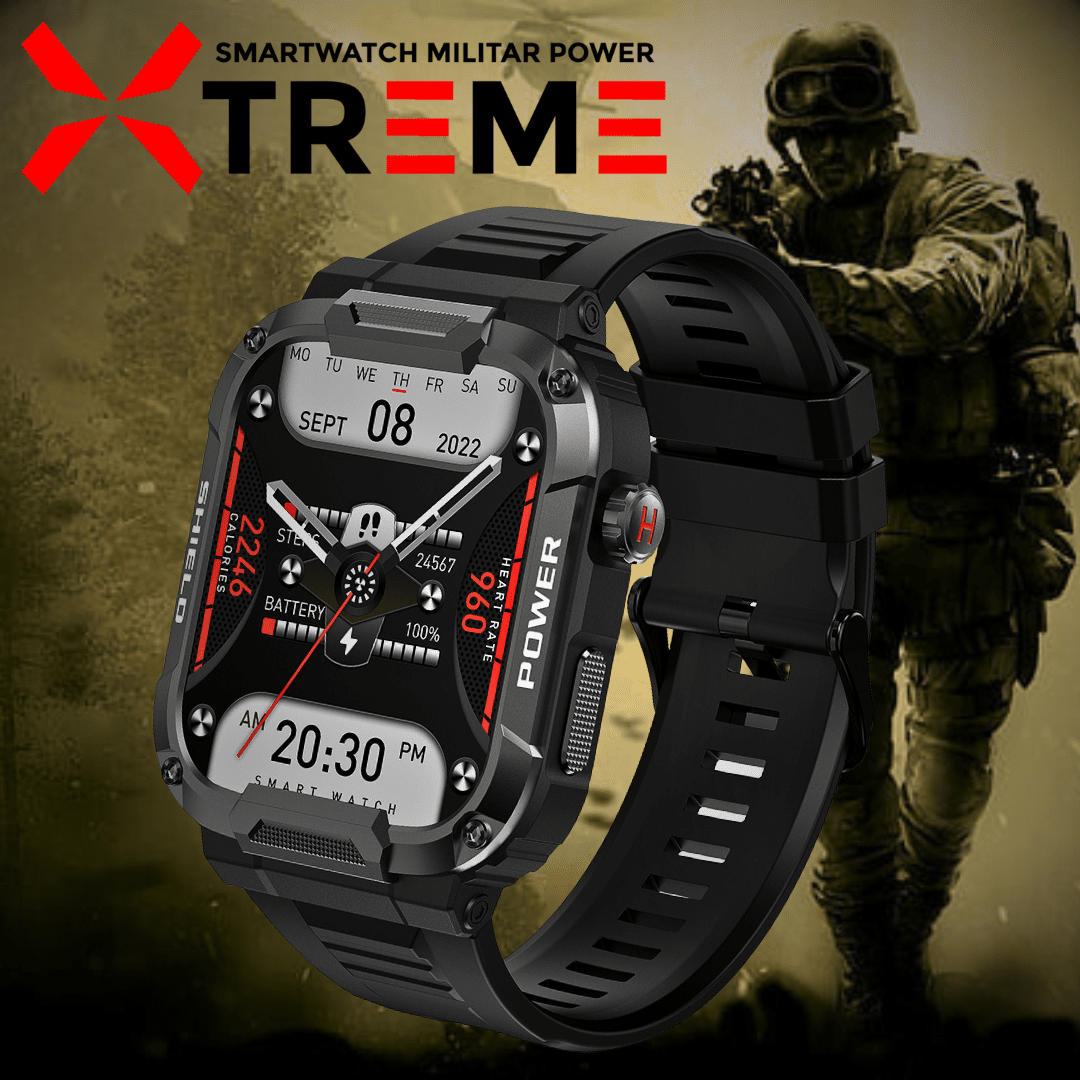Smartwatch Militar Indestrutível Power Xtreme - Patago - Smartwatch Militar Indestrutível Power Xtreme