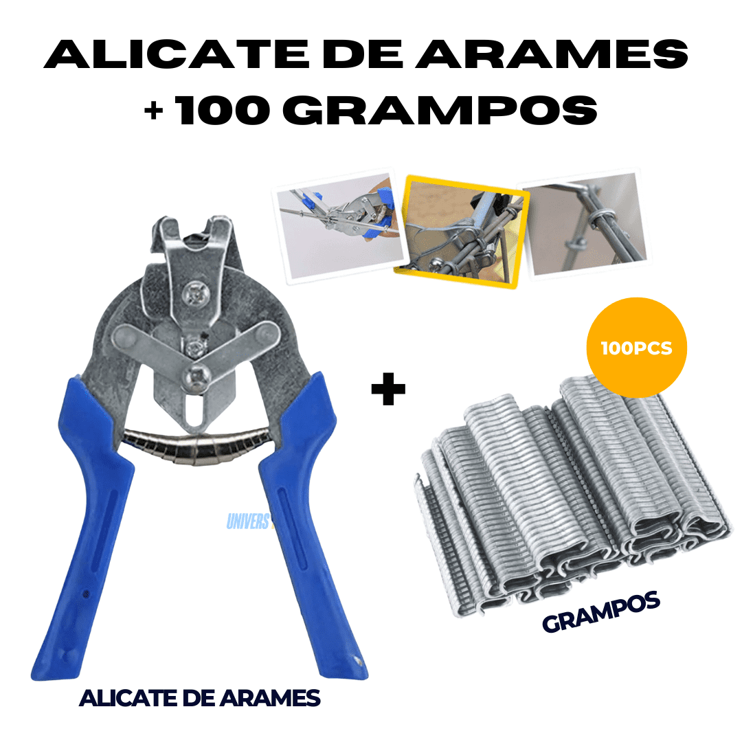 Alicate De Arames Para Cercas | Kit Completo - Patago