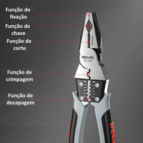 Alicate Universal Multifuncional Corta Tudo Pro™ - Patago