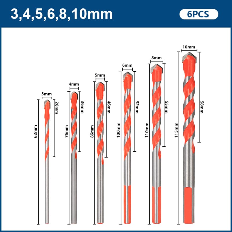 Brocas Diamantada Profissional Kit Completo - Patago