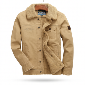 Jaqueta Masculina Flanelada em Algodão Classic
