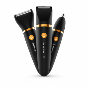 ShaverPRO™ Tecnologia 360° Barba Nariz e Corpo 3 em 1