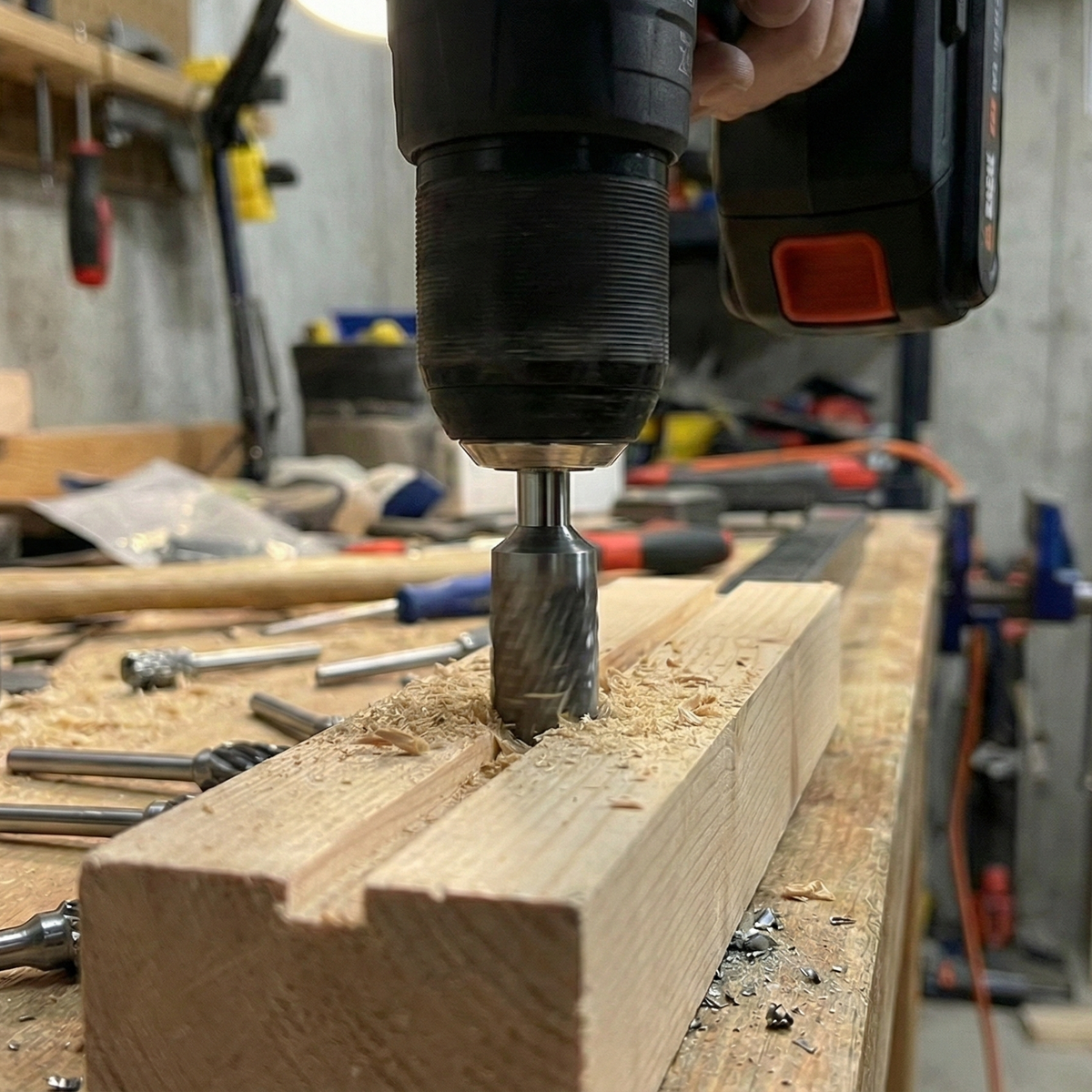 Brocas Rotativas Rebarbo Conjunto Com 10 Peças | Clean Wood