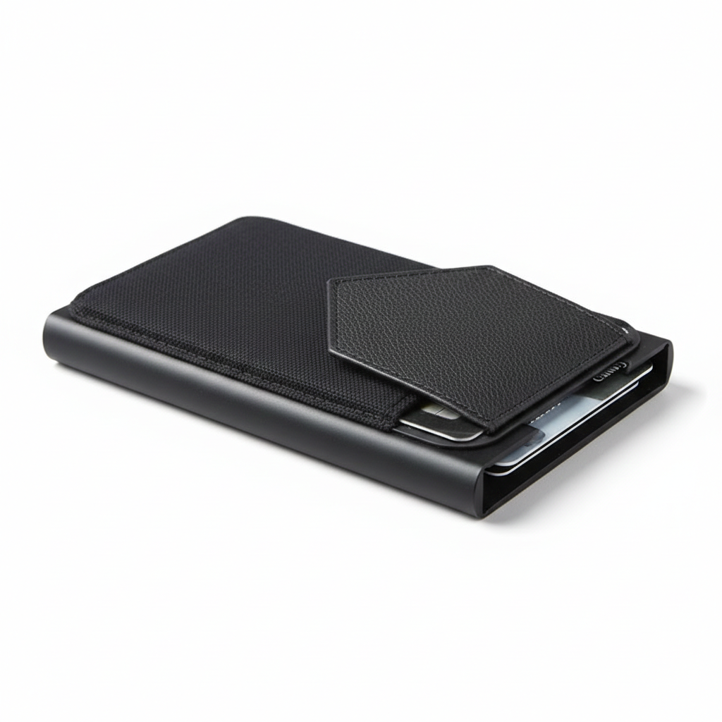 Carteira Minimalista Porta-Cartões