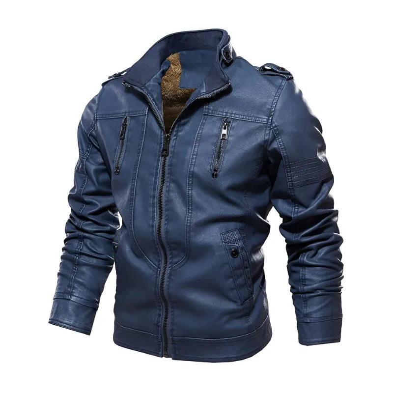 Jaqueta de Couro Masculina Vanguard - Patago