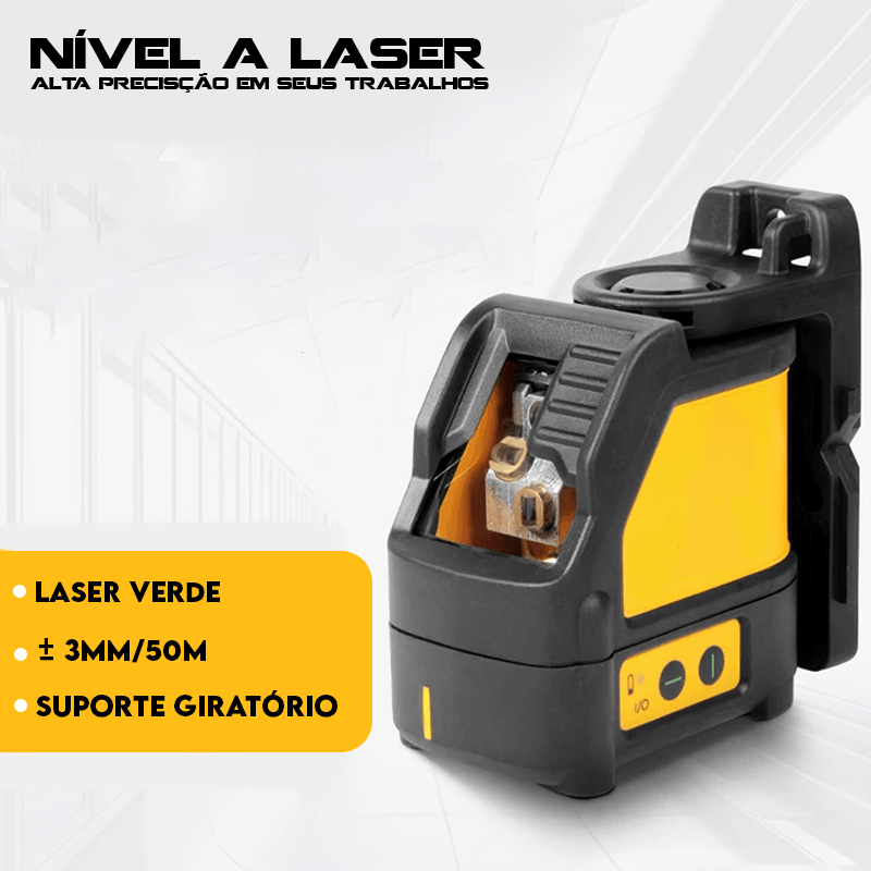 Nivelador a Laser Automático Profissional NivelaMax Duo - Patago