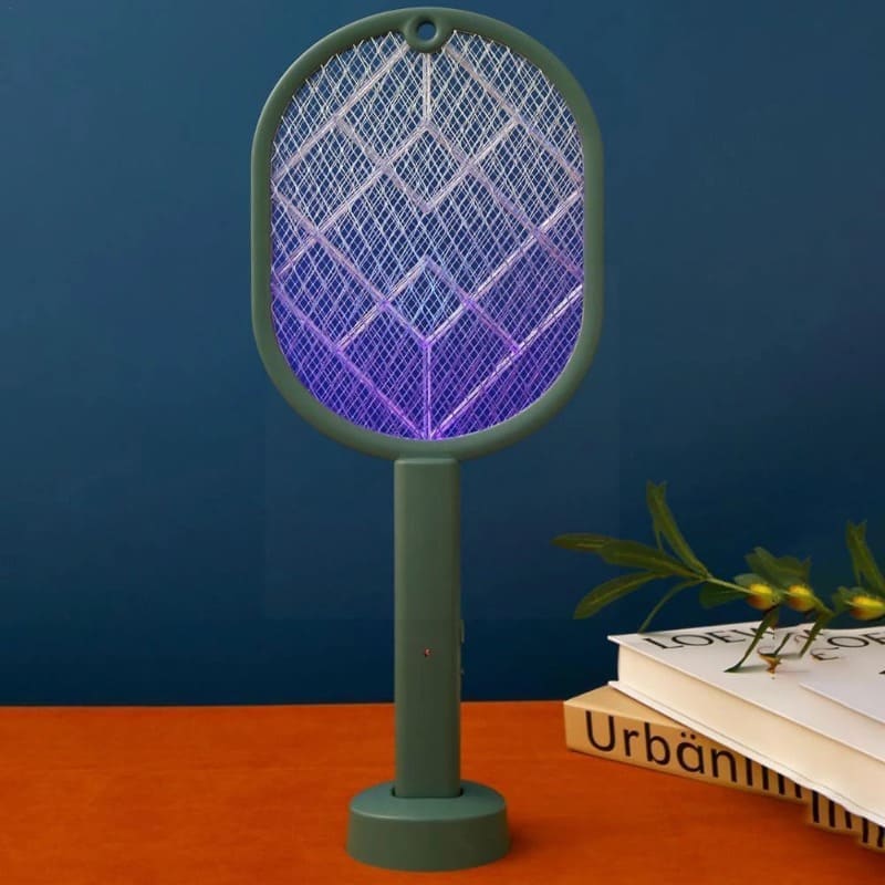 Raquete Elétrica Anti Mosquito com Led Ultravioleta - Patago