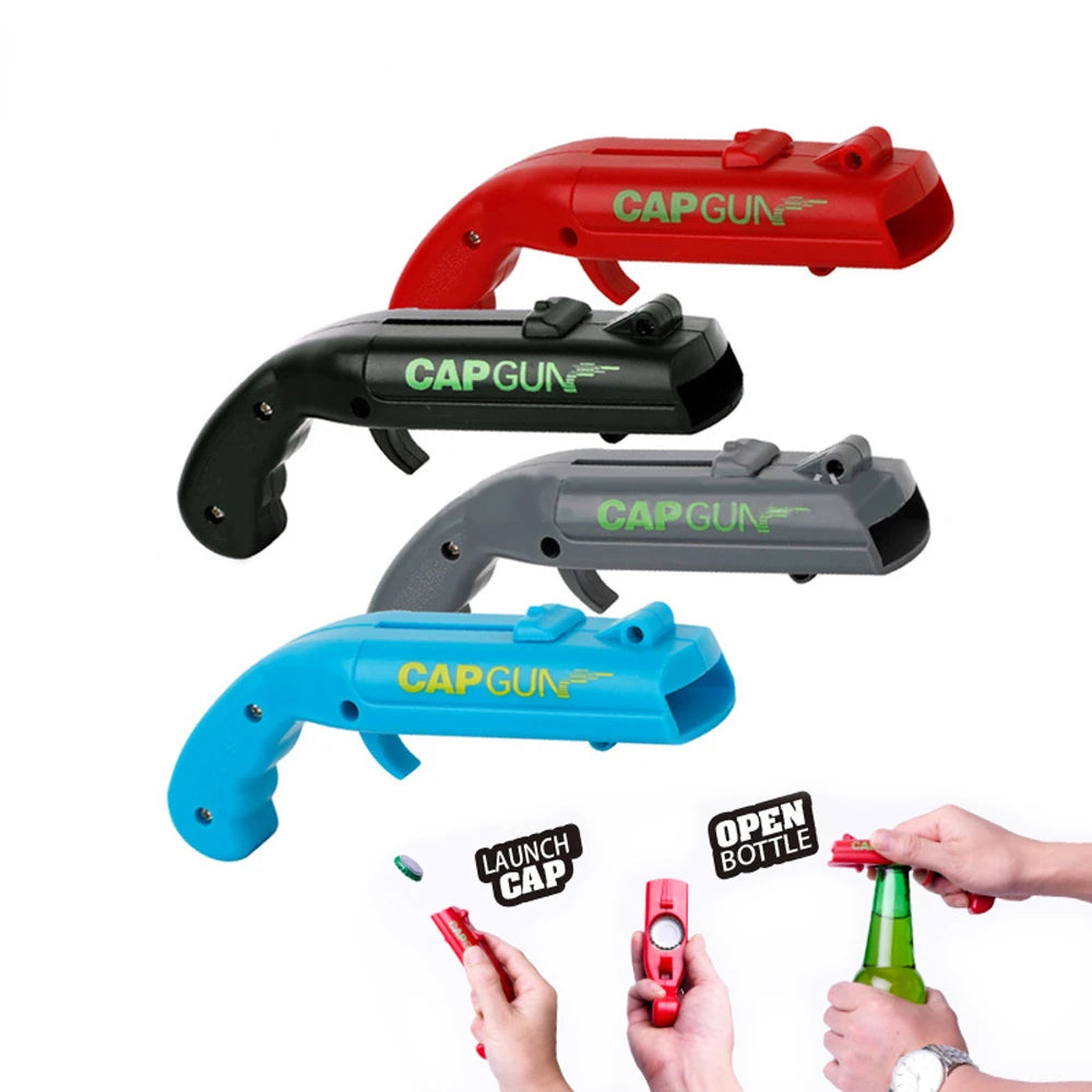 Disparador de Tampas - CapGun® [KIT FAMILIA COMPRE 1 LEVE 3] - Patago