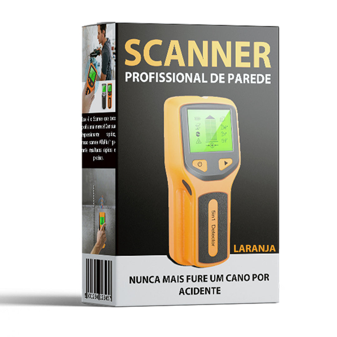 Scanner Profissional de Parede Para Metais Cano PVC Madeira e Fiação - Patago