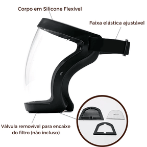 Máscara Protetora Facial - FaceGuard | Compre 1, Leve 2 - Patago