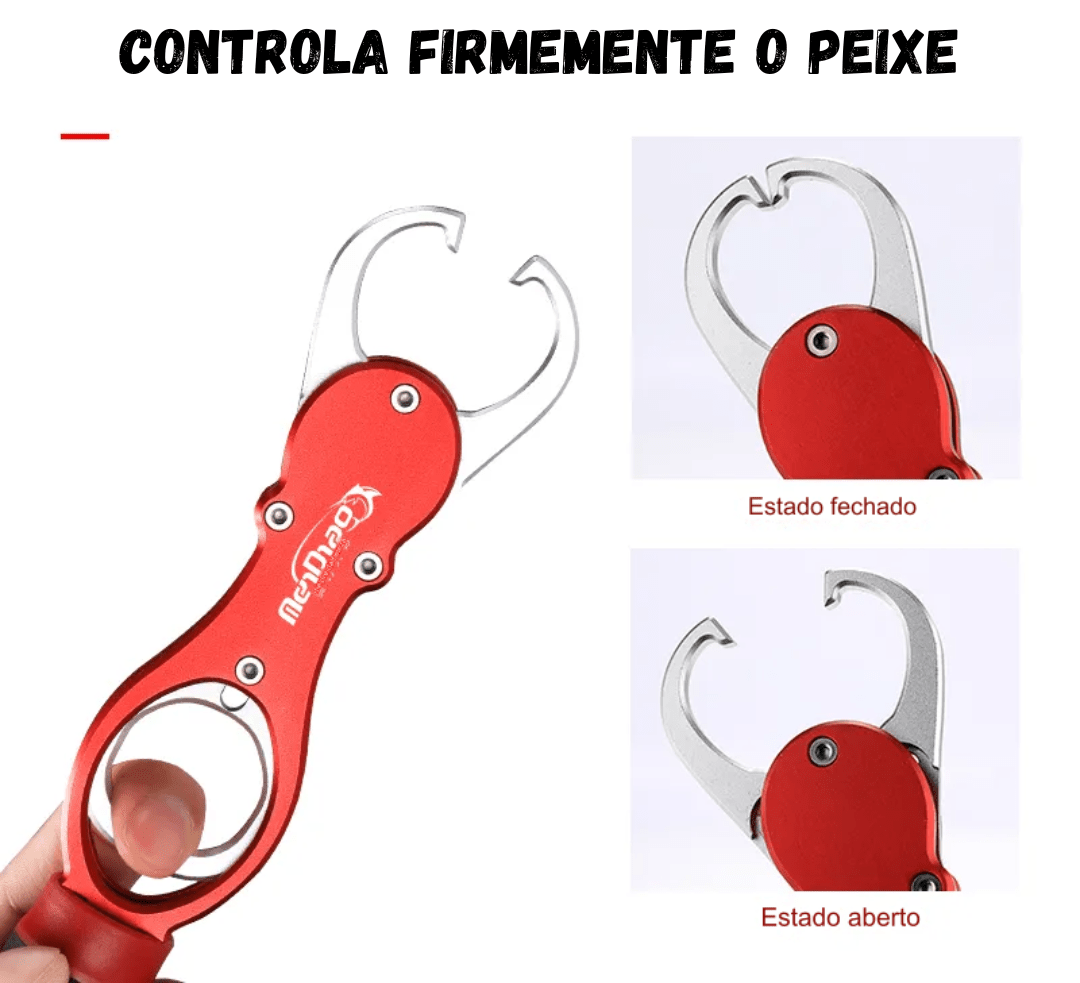 Alicate e Aperto de Pesca (Conjunto) - Grip