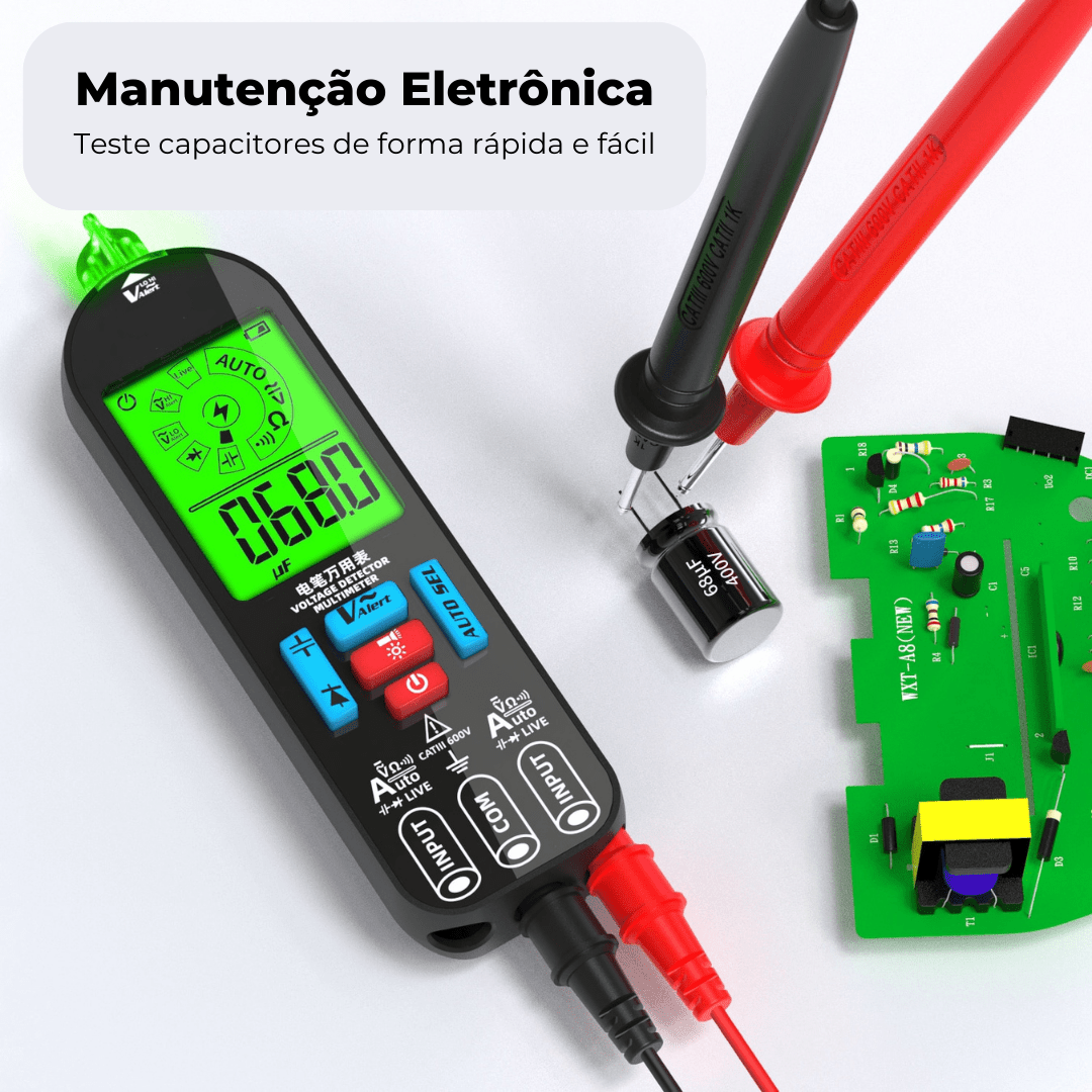 Caneta Multímetro Inteligente Recarregável - Patago