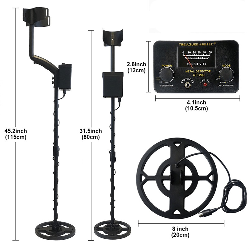 Detector de Metais e Pedra Preciosas Magnético Profissional - Patago