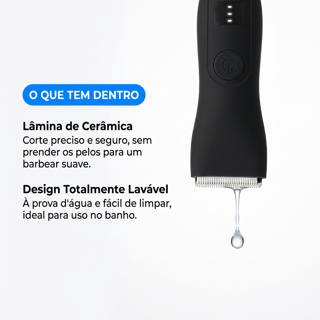 Aparador Corporal Multifuncional à Prova D'Água