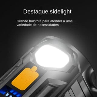 Lanterna  Multifuncional de Led 5.400.000 lumens + Tripé de Brinde - Patago