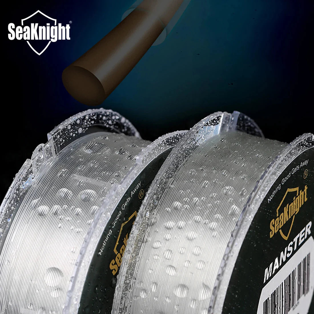 Linha De Pesca Revestimento de Fluorocarbono Nylon Monofilamento 100M - Seaknight