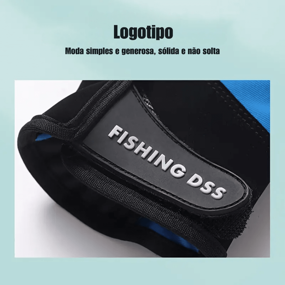 Luvas de Pesca Respirável Antiderrapante - FishingDSS