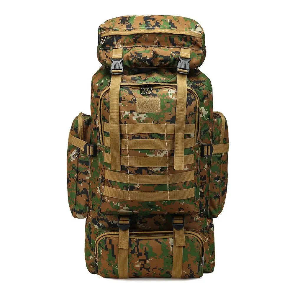 Mochila Militar de Camuflagem Impermeável - Soldier