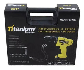 Parafusadeira Titanium 12V [ULTRA PRECISÃO] - Patago