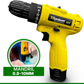 Parafusadeira Titanium 12V [ULTRA PRECISÃO] - Patago