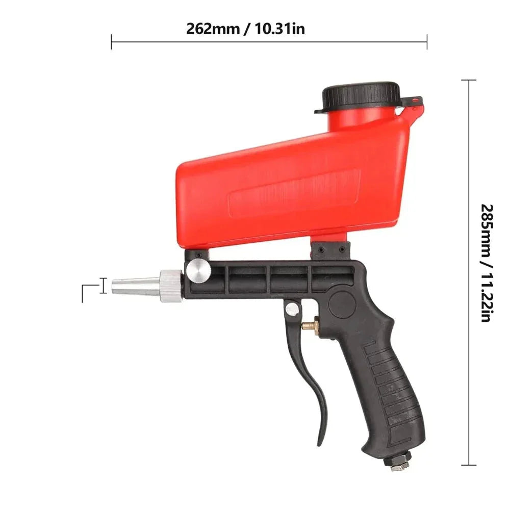 Pistola de Jateamento Pneumático Portátil - Patago