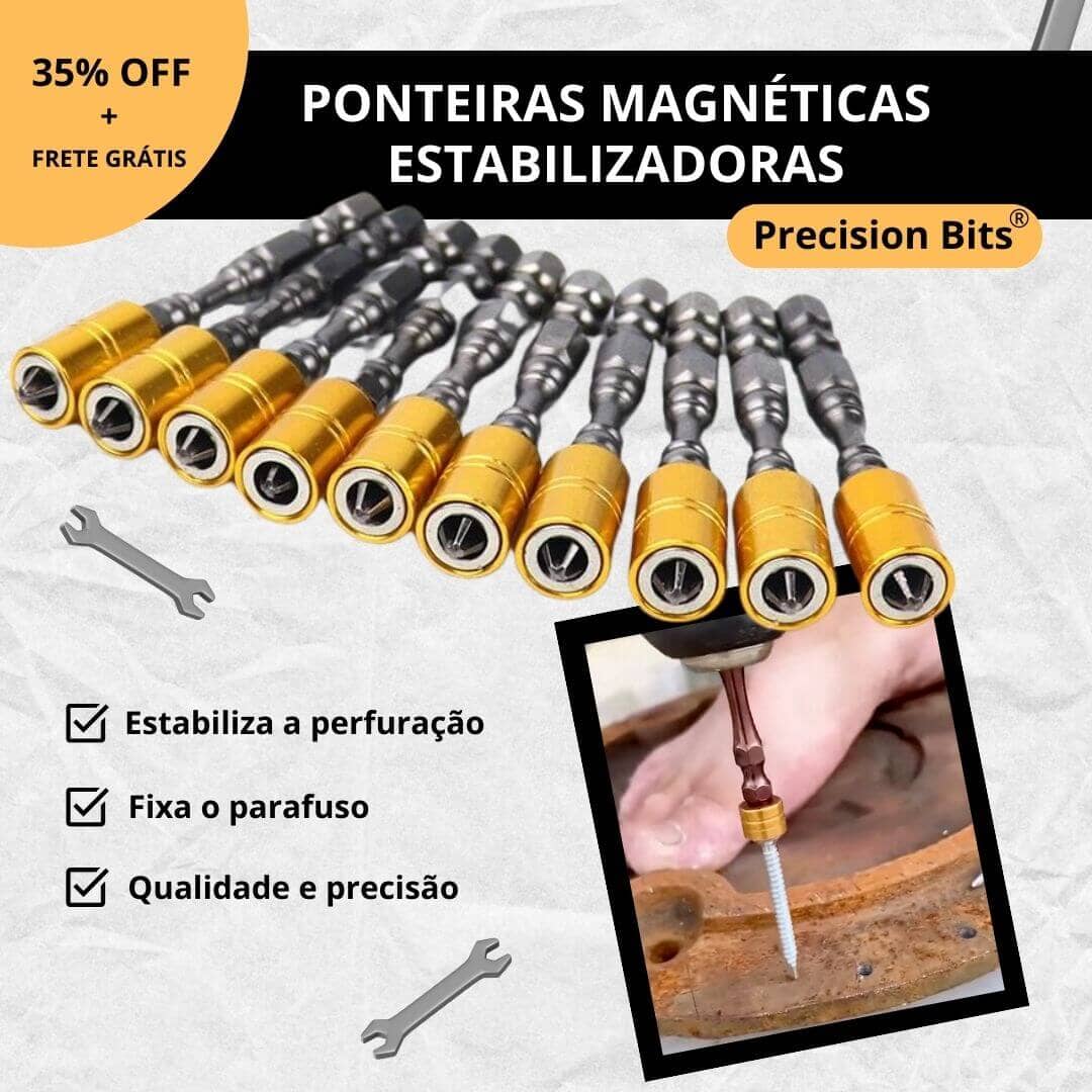 Ponteiras Magnéticas Estabilizadoras Philips PH2- Precision Bits - Patago