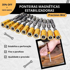 Ponteiras Magnéticas Estabilizadoras Philips PH2- Precision Bits - Patago