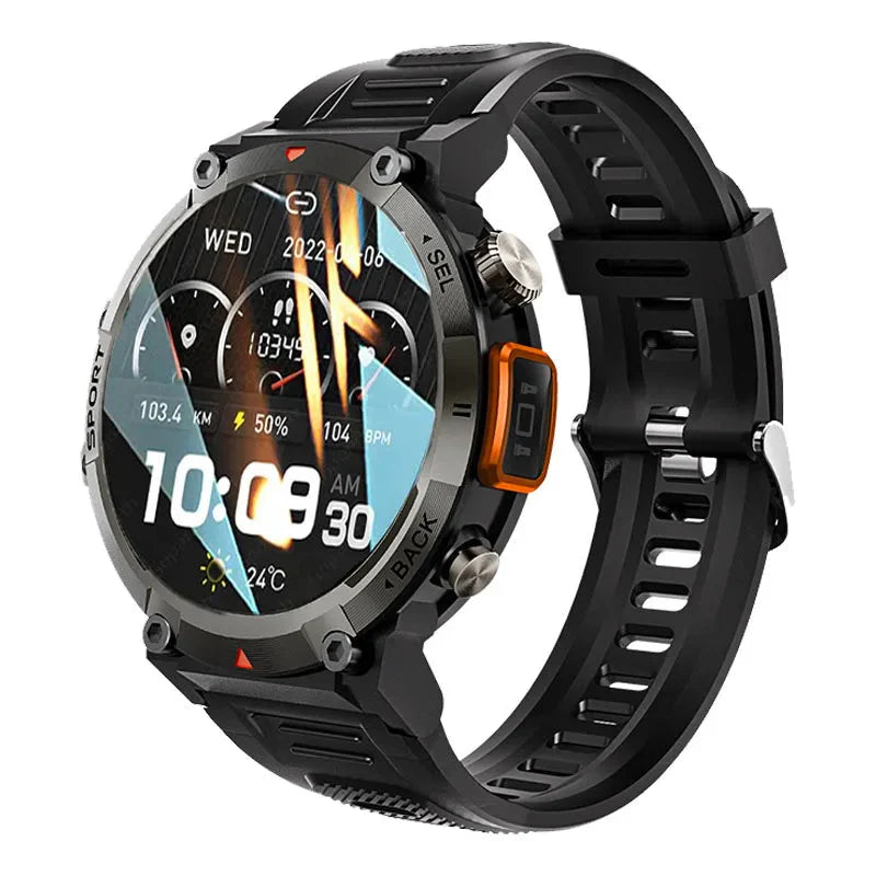 SmartWatch Militar Indestrutível com Lanterna - Ignite 2.0