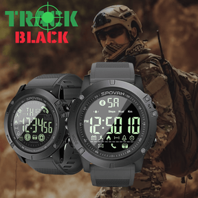 Smartwatch Militar Track Black - Patago